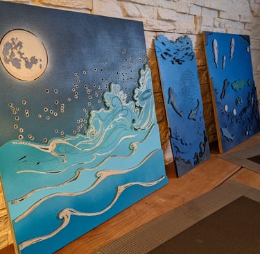 tableau thème de la mer