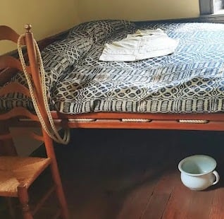 Knoxville, Tennessee Travel - Ramsey House honey pot under the bed