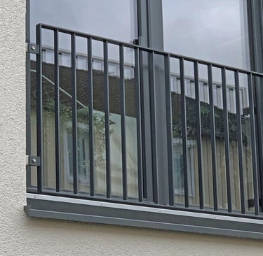 Fenstergitter aus Flachstahl
