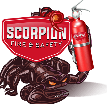 scorpion logo with bug