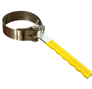 CD80T3-Fits 75–85 mm oil filters, 30 mm strap,  fixed handle, oil filter wrench