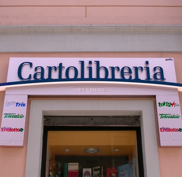 insegna cartolibreria