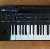 Korg DW8000, Poly hybrid synthesizer with wavetable oscillators.