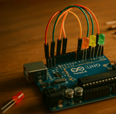 a small electronic device with wires and wires connected to a circuit