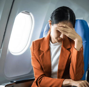 Relieve in-flight turbulence fears