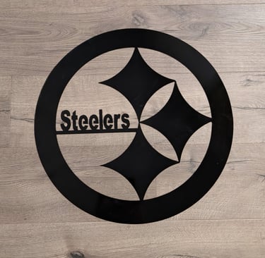 affordable, cheap custom steel or metal fabrication sign