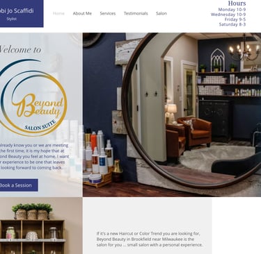 beyond beauty stylist spa