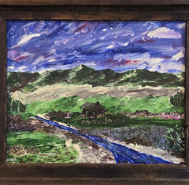 Impressions of Seclusion (painting) Kylee Nicole Smith