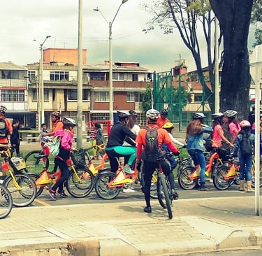 Bicicole em Bogotá