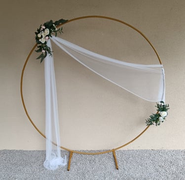 drapé blanc
