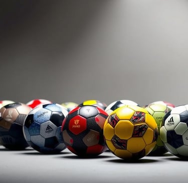 Soccer balls for professional training