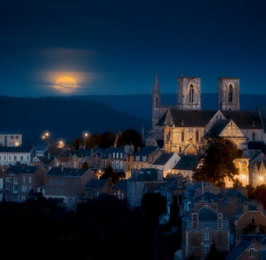 Paysage urbain graphique et architectural par David Keochkerian