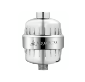 Chrome AquaBliss high output shower filter