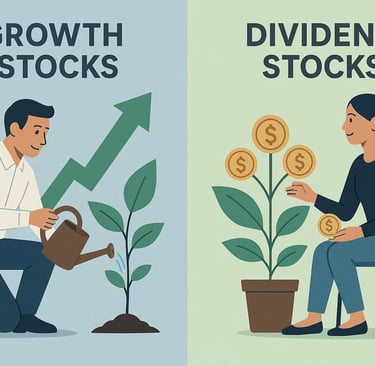 Growth Stocks vs. Dividend Stocks: Finding the Perfect Investment Match for Your Lifestyle
