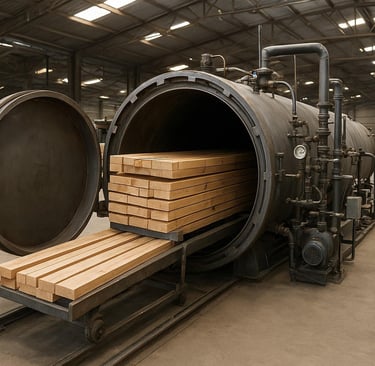 Tunnel de traitement autoclave