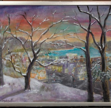 Algonquin Main Street from Hill Climb Park