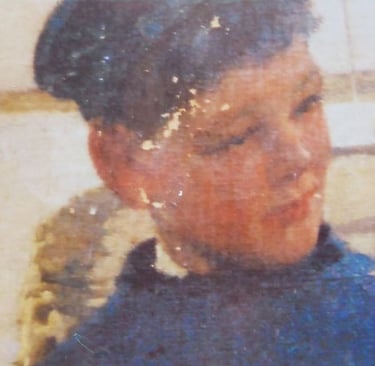 Small oil on canvas by the Victorian artist Henry Herbert LaThangue