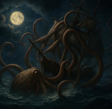 The Kraken Mystery: Giant Squid or Legendary Sea Serpent of Sailors’ Tales?