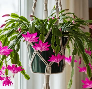 El cactus de navidad, la flor que dura generaciones