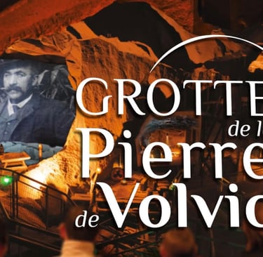 Visit Grotte de la Pierre in Volvic with French in Context