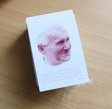 St John Paul II Prayer Cards