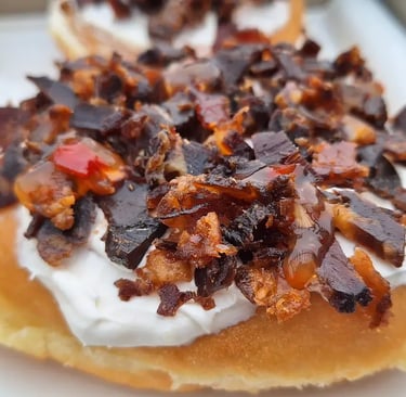 sweet schilli biltong doughnut swakopmund jetty