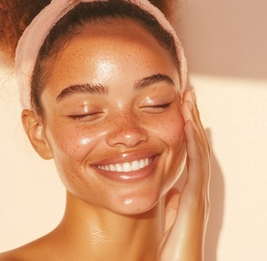 woman with health skin