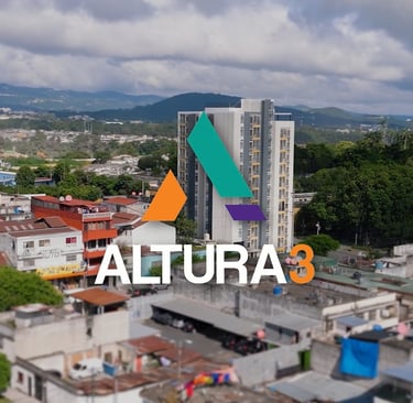 Apartamentos Altura 3 en Zona 3 Ciudad de Guatemala