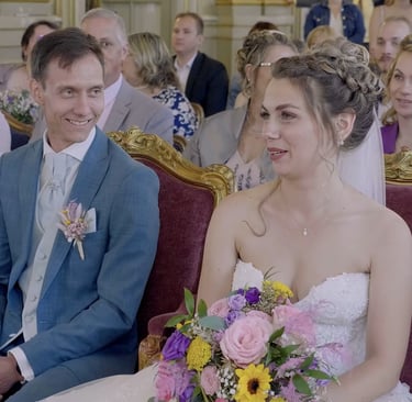 ceremonie civile filmée à la mairie de rennes