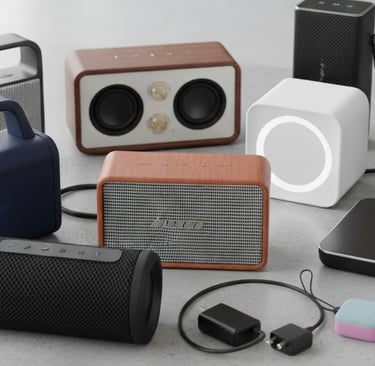 Bluetooth Speaker Category button