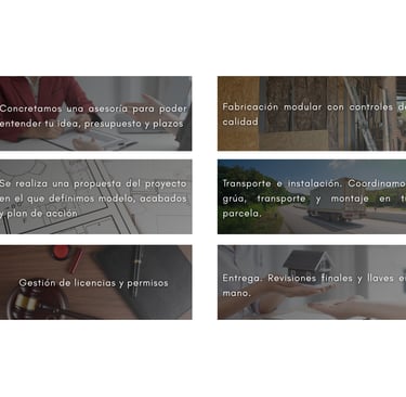 a website page with a picture of a person holding a cell phone