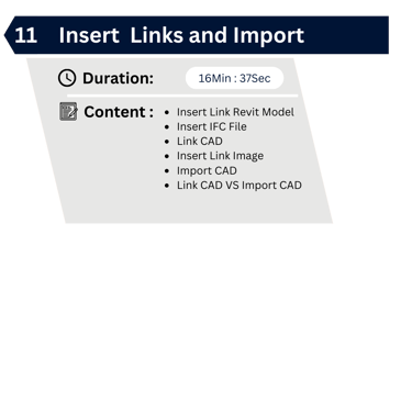 Revit Insert  Links and Import