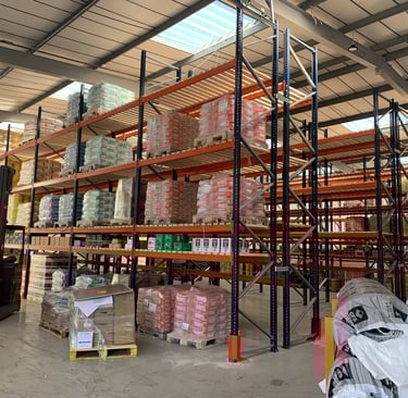 Warehouse Pallet Racking installed by A-Z Storage Systems Ltd