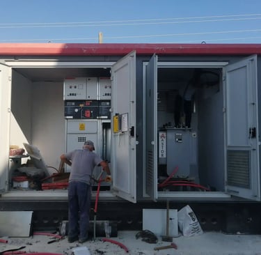 antalya trafo kurulumu yaparken