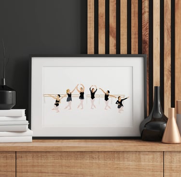 Illustration La salle de danse