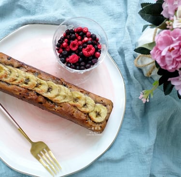 Gluten-free Quickbread Banana Mixed Berries