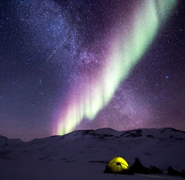 Night camping