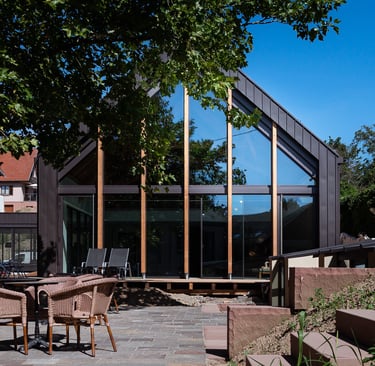 façade de l'espace SPA de l'hôtel L'Ami Fritz à OTTrott