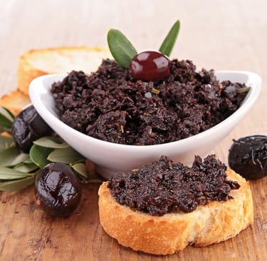 Tapenade olive paste from Provence