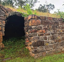 Chickamauga, GA - The Cook Ovens were bee hive shaped with a hole on top to let gas/tar escape