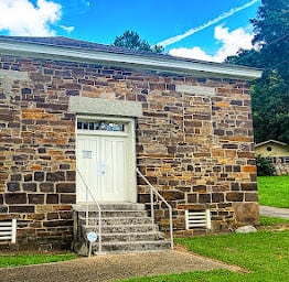 Ringgold - Old Stone Church & Museum has many weird artifacts including blood stained floors