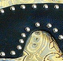 Studded Leather Blindfold
