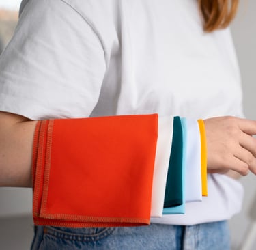 Tissus colorimétrie - The David Touch - Conseil en Image Paris
