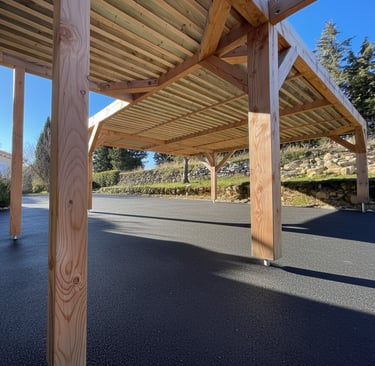 Pergolas carport aubenas