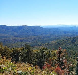 Chatsworth, GA - Views from a pullout going up to Fort Mountain Park
