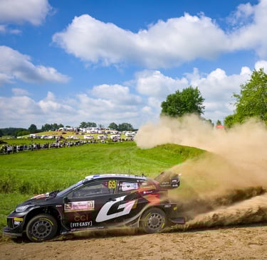 Kalle Rovanpera Toyota WRC ralis