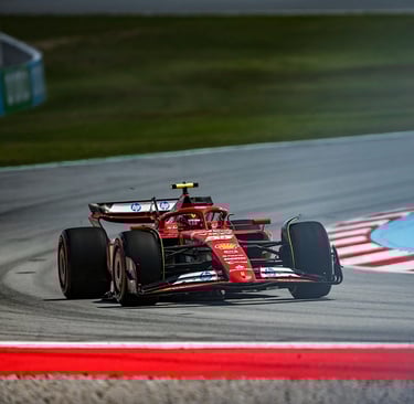 Carlosas Sainzas Ferrari