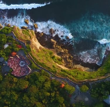 Uluwatu Temple from top