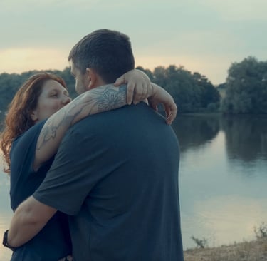 couple de mariés séance vidéo près de rennes