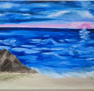 Rapturous Sunrise (painting) Kylee Nicole Smith